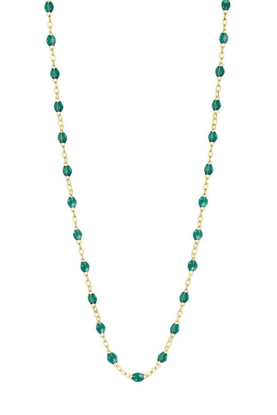  지지 끌로조 목걸이/팬던트 지지 클로조 클래식 지지 네크리스 에메랄드/옐로우 골드