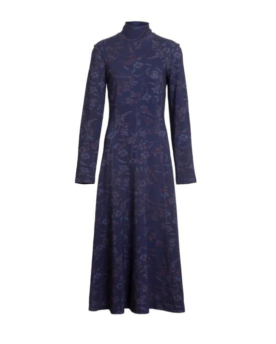  타냐 테일러 미디 원피스 테아 드레스 마리타임 블루/마호가니 멀티