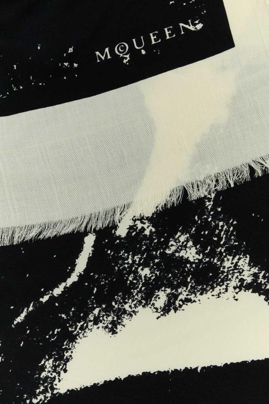 25SS 알렉산더 맥퀸 머플러/스카프 8147693643Q 9260 White - ALEXANDER MCQUEEN