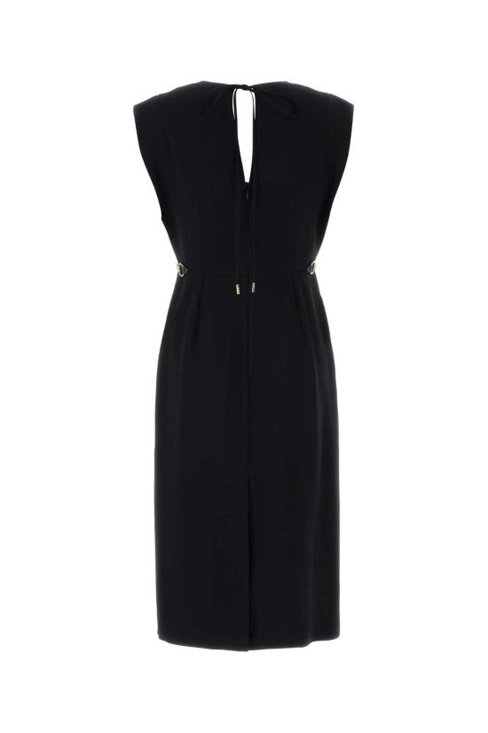 25FW 구찌 홀스빗 새턴 드레스 837156Z8B2Z 1000 Black - GUCCI