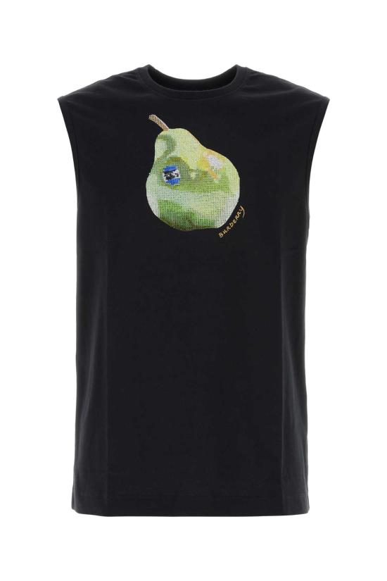  버버리 반팔 티셔츠 8088098 A1189 Black