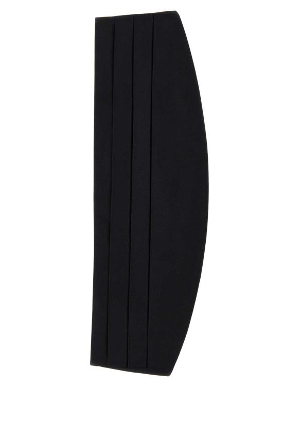 24FW 돌체앤가바나 와이드 벨트 FB394AG0U05 N0000 Black