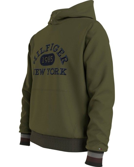  타미힐피거 후드 티셔츠 MW0MW32682 MS2 PUTTINGGREEN - TOMMY HILFIGER