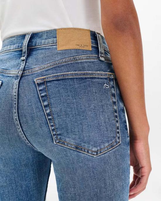  랙앤본 데님 팬츠 래그앤본 플렉시 페이튼 앵클 부츠컷 진 우드스탁 - RAG & BONE