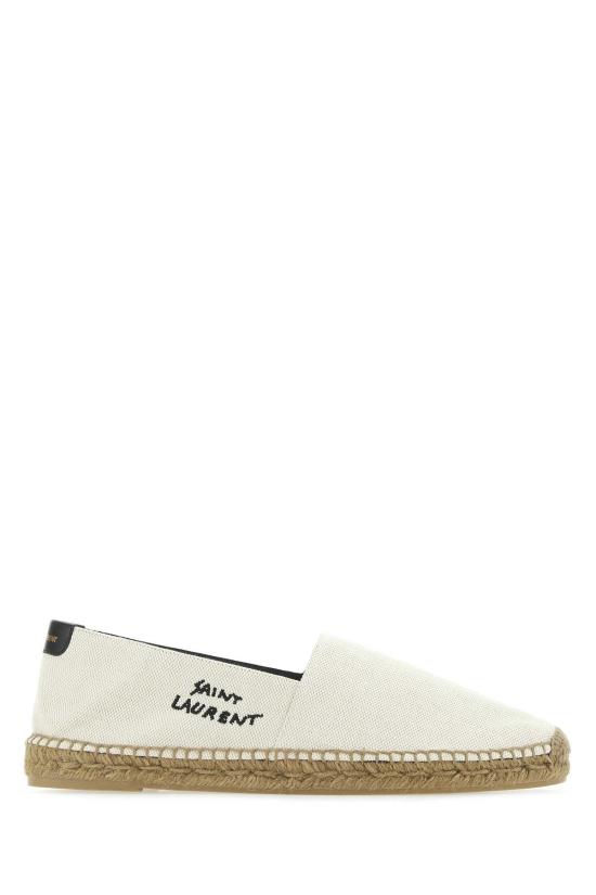 26SS 생로랑 캔버스 자수 에스파드리유 6059511P210 9380