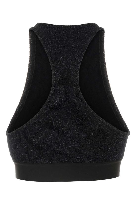 24FW 팜앤젤스 터틀넥 PWHT001F24KNI001 1010 Black - PALM ANGELS