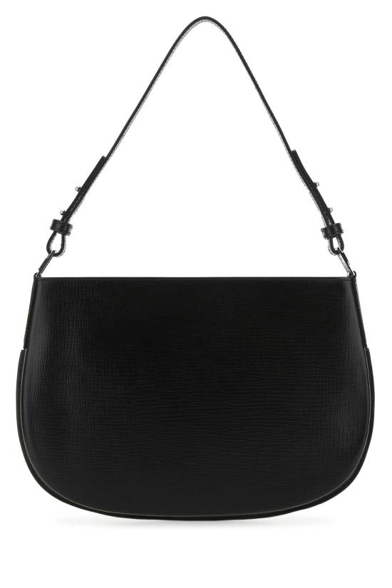  바이파 BF 로고 버클 레더 22CRISSSBLELAR BLACK Black