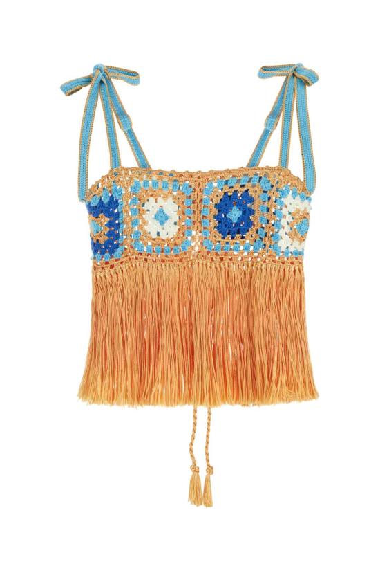  마이 비치 사이드 가디건 SS23CT13 BLU Multicoloured