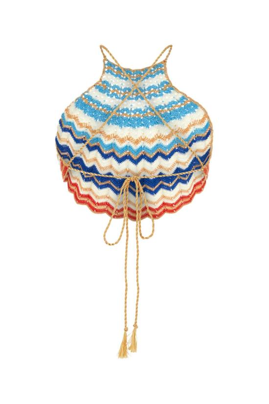  마이 비치 사이드 터틀넥 SS23CT30 ECR Multicoloured - MY BEACHY SIDE