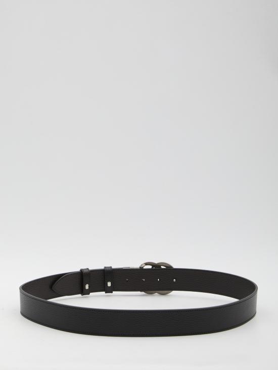 26SS 구찌 GG 마몽 리버시블 가죽 벨트 627055CAO2N 1062 Black - GUCCI