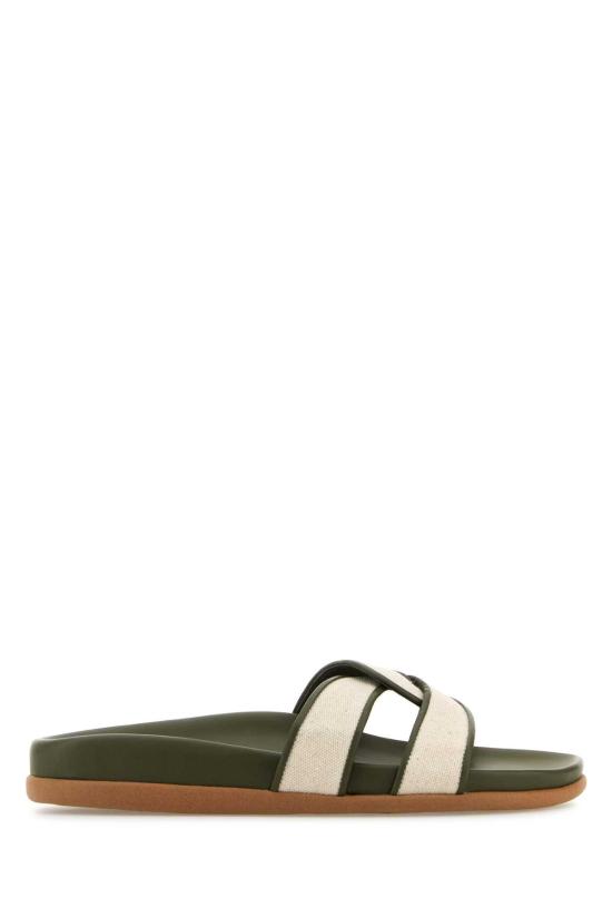 25SS 에이션트 그릭 뮬/슬리퍼 DESMOSFOOTBED KHAKINATURAL Multicoloured