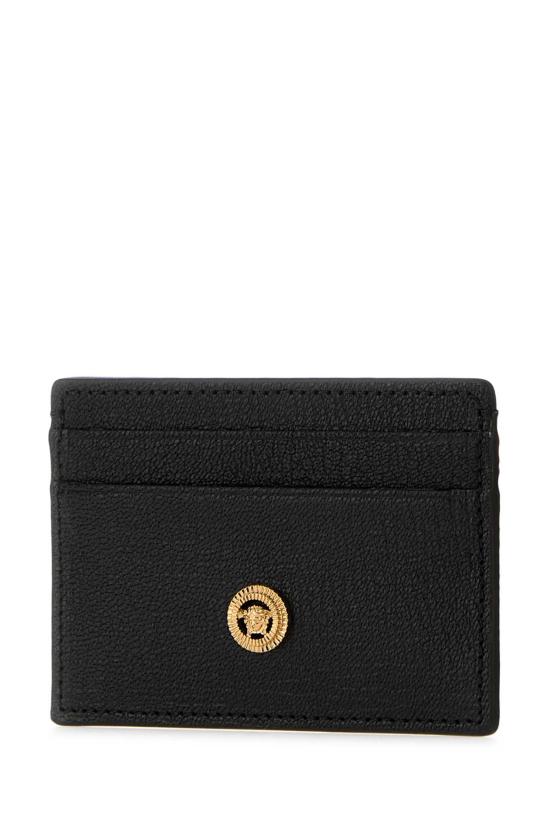 25FW 베르사체 라 메두사 카드 홀더 DPN24671A10544 1B00V Black - VERSACE