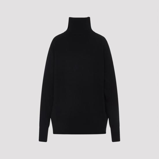 25FW 드리스 반 노튼 터틀넥 2520112162704 900 BLACK - DRIES VAN NOTEN