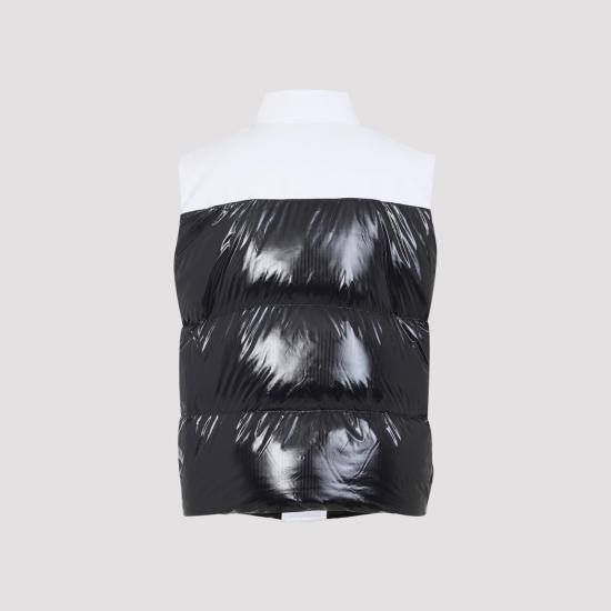 25FW 카사블랑카 패딩 조끼 MAW25OT19101 BLACK - CASABLANCA