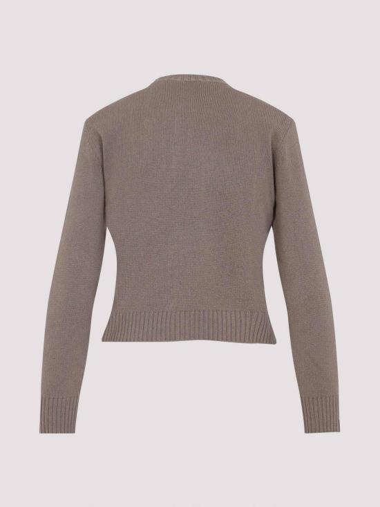  파비아나 필리피 플래티넘 가디건 MAD225F0571271 Brown - FABIANA FILIPPI