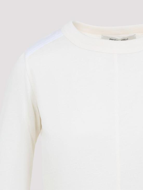 26SS 피비 파일로 탑 CT120CO3128104IV White - PHOEBE PHILO