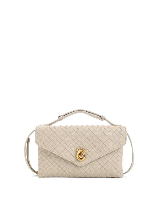 26SS 보테가베네타 노트 락 크로스바디백 817191V08Z09614 Light Beige