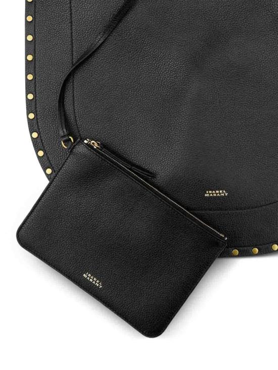 26FW 이자벨마랑 OSKAN 오스칸 문 숄더백 PP0200FAC3C22M01BK - ISABEL MARANT