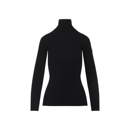 25FW 이브살로몬 터틀넥 25WKH50161MA6W C99 NOIR BLACK