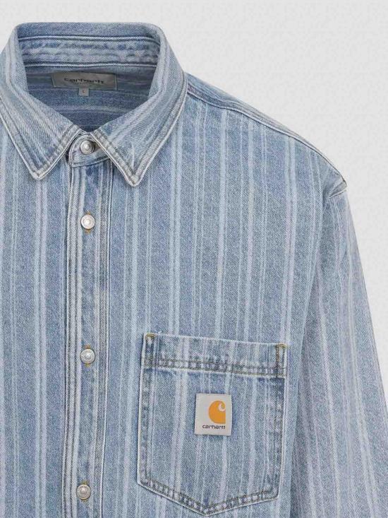 25FW 칼하트 데님 자켓 I03556732H12RYLAN Blue - CARHARTT