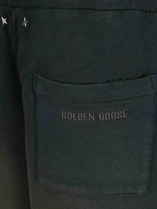 25FW 골든구스 트레이닝/조거 팬츠 GUP02469P00214790498 Black - GOLDEN GOOSE