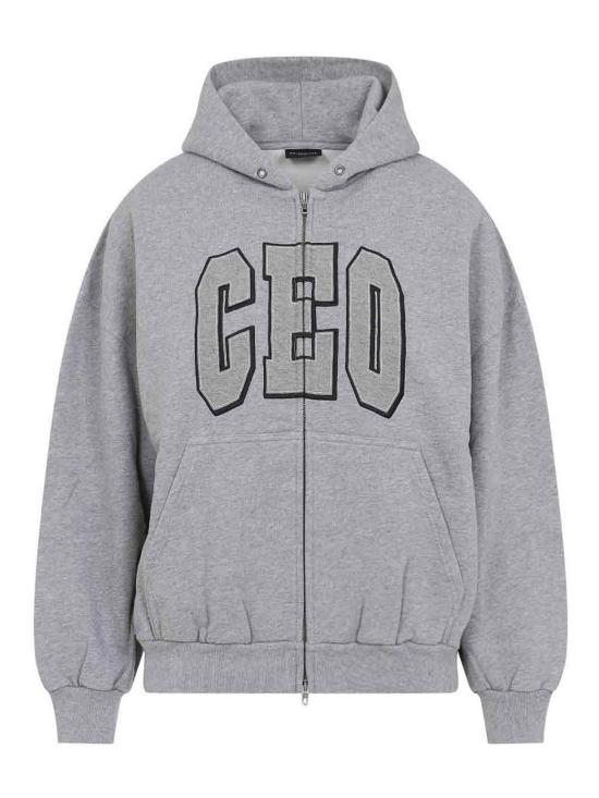 25FW 발렌시아가 후드 집업 833399TSVP21300 Grey