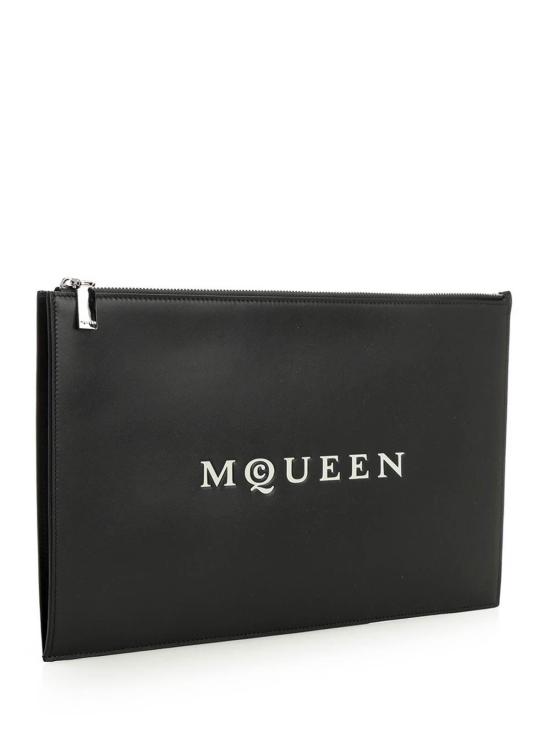 26FW 알렉산더 맥퀸 클러치/파우치 8361481AAU61080 Black - ALEXANDER MCQUEEN