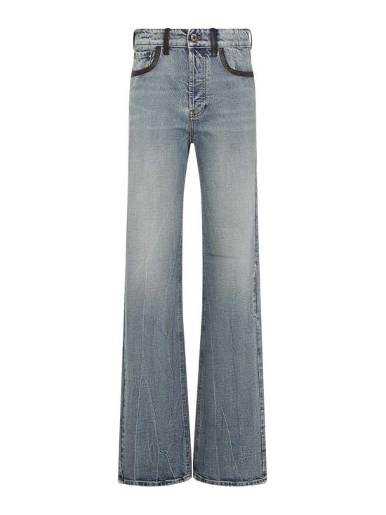 26SS 미우미우 스트레이트 팬츠 GWP580SOOO175SF0076 Light Blue