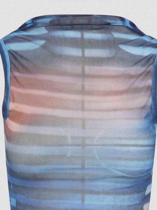  장 폴 고티에 롱 원피스 2503WDR031M005P565034565034 Blue - JEAN PAUL GAULTIER