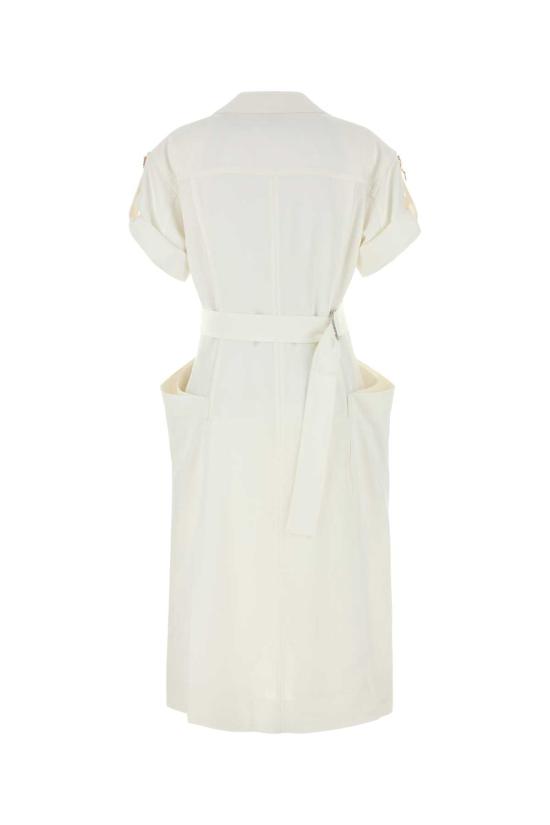 25SS 보테가베네타 원피스 820007V3OZ0 9071 White - BOTTEGA VENETA