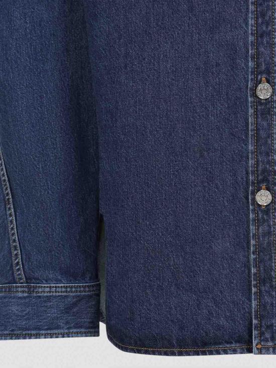  지방시 데님 셔츠 BM615W516L401 Dark Blue - GIVENCHY