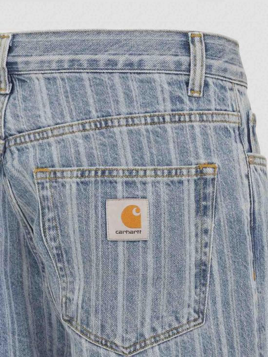 25FW 칼하트 스트레이트 팬츠 I03556232H12RYLAN Blue - CARHARTT