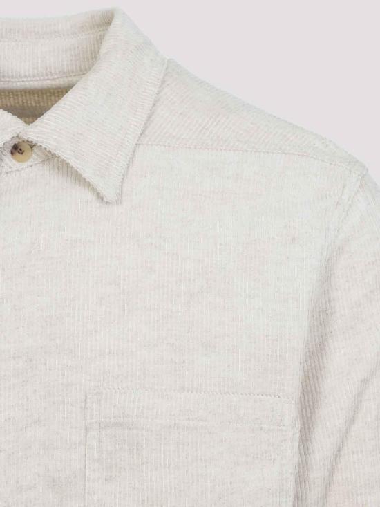 25FW 릭 오웬스 긴팔 셔츠 RU02E1292MLC21 Beige - RICK OWENS