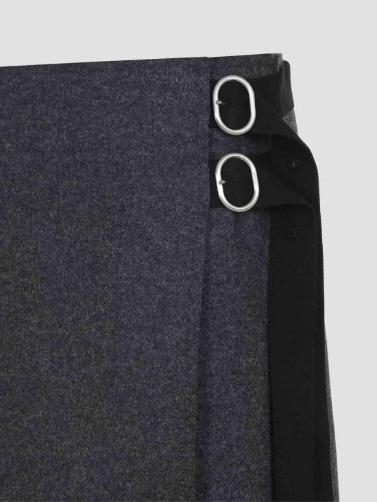  질샌더 미디 스커트 J40MA0157J20212010 Grey - JIL SANDER