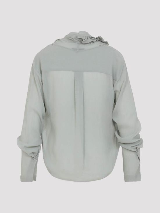 25FW 알베르타 페레티 블라우스 021366170483 Light Grey - ALBERTA FERRETTI