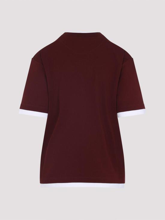  프라다 탑 3547BSAAO15ZGF0399 Burgundy - PRADA