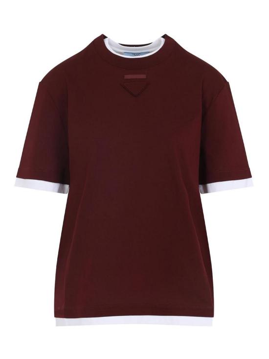  프라다 탑 3547BSAAO15ZGF0399 Burgundy