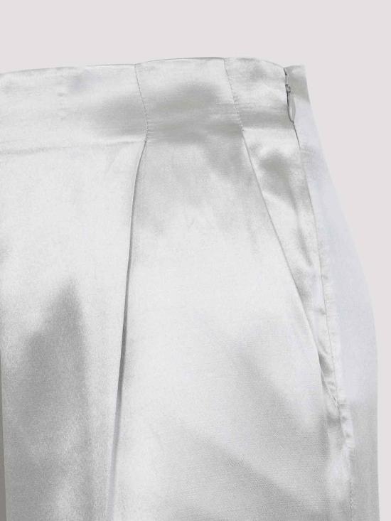 25FW 알베르타 페레티 스트레이트 팬츠 030966270483 Light Grey - ALBERTA FERRETTI