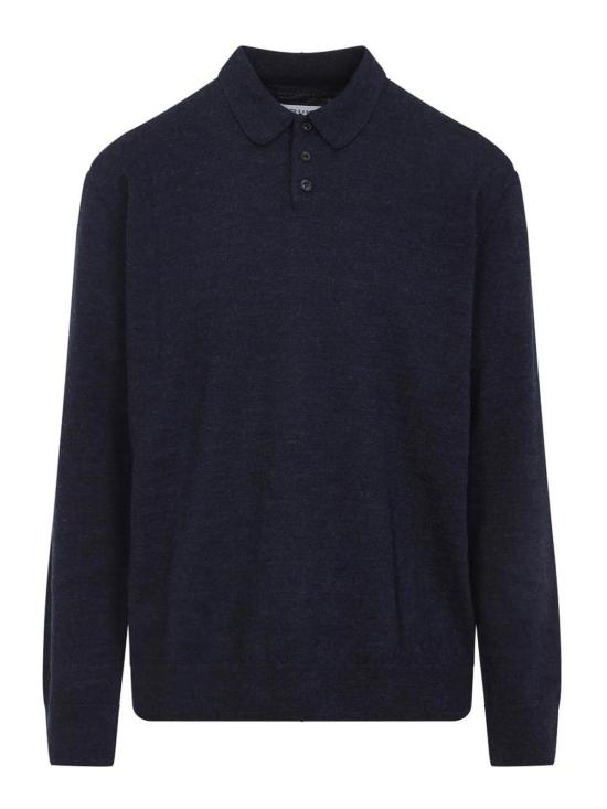 25FW 마르지엘라 엘보 패치 폴로 니트 S50GL0061M13098511M Dark Blue