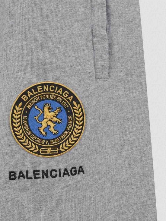 25FW 발렌시아가 트레이닝/조거 팬츠 826185TSVH31300 Grey - BALENCIAGA