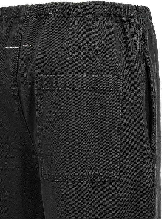  MM6 메종마르지엘라 팬츠 S62KB0235S30653900 Black - MM6 MAISON MARGIELA