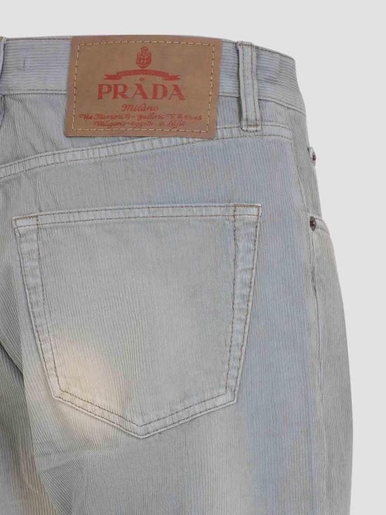  프라다 데님 팬츠 GEP358S231166EF0V3N Light Blue - PRADA