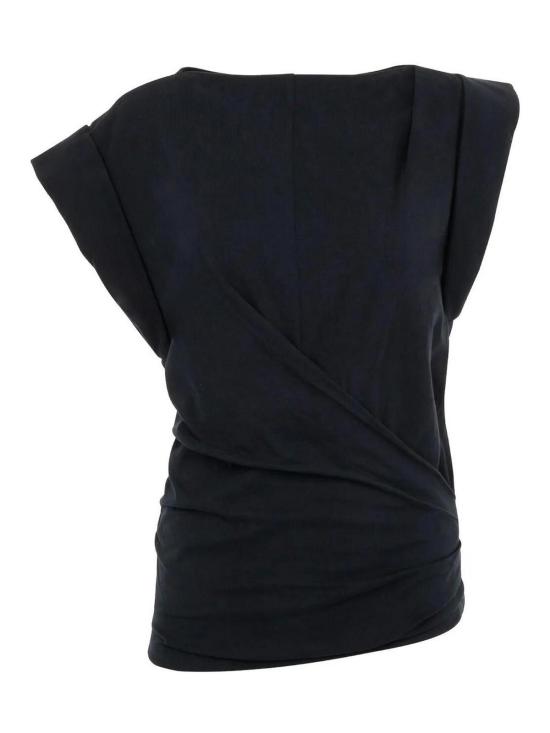 25FW 이자벨마랑 반팔 티셔츠 TS0207FAA1N41I01BK Black