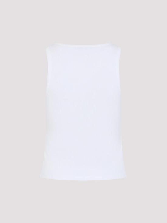 25FW 지방시 민소매 티셔츠 BW70FPP75N100 White - GIVENCHY