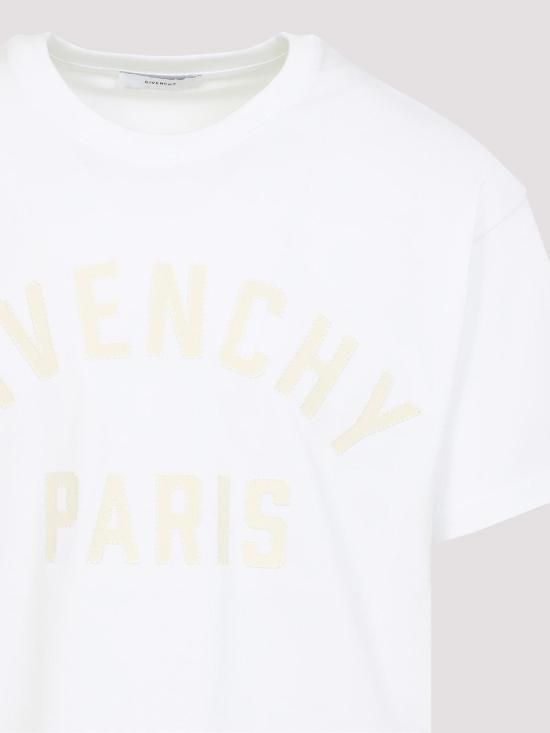 26SS 지방시 맥시 로고 코튼 티셔츠 BM71NK3YRS100 White - GIVENCHY