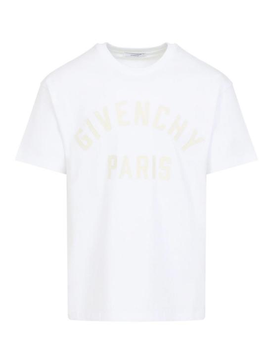 26SS 지방시 맥시 로고 코튼 티셔츠 BM71NK3YRS100 White