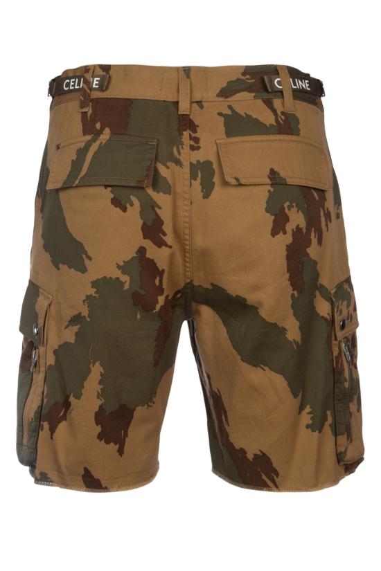  셀린느 숏팬츠 2Z675064Y 02EV BEIGEVERTMARRON - CELINE