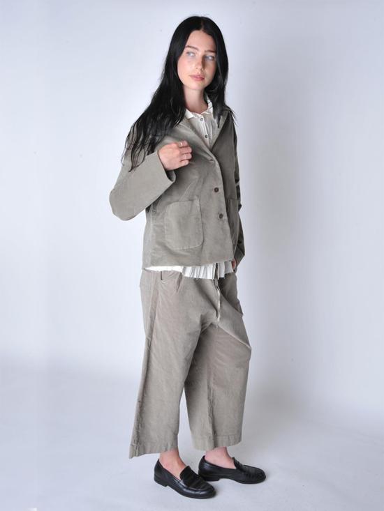  앨범 디 파밀리아 수트 자켓 앨범 Di Famiglia Marron Glace 루즈 셔츠 블레이저 - ALBUM DI FAMIGLIA