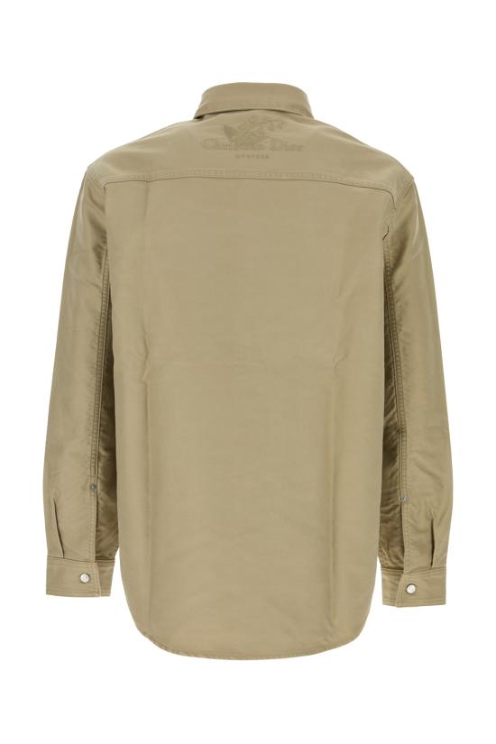 25FW 디올 긴팔 셔츠 593D595A3021 181 BEIGE - DIOR