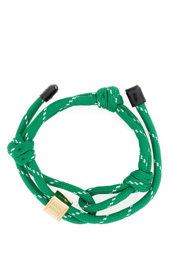 25SS 미우미우 팔찌 5IB5383L74 F077U Green